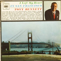 Пластинка Tony Bennet I left my heart in San Francisco